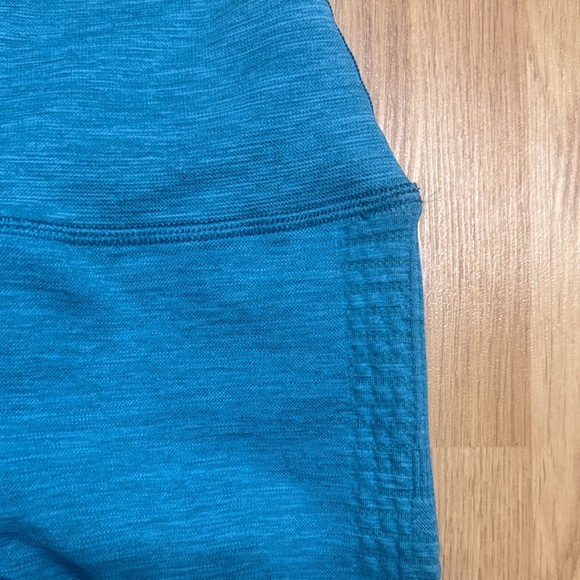 Alphalete size XS turquoise Teal Leggings gym yoga workout pants - Picture 5 of 10